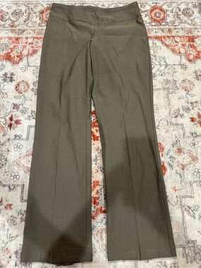 Tribal Olive Green Wide Leg Pants